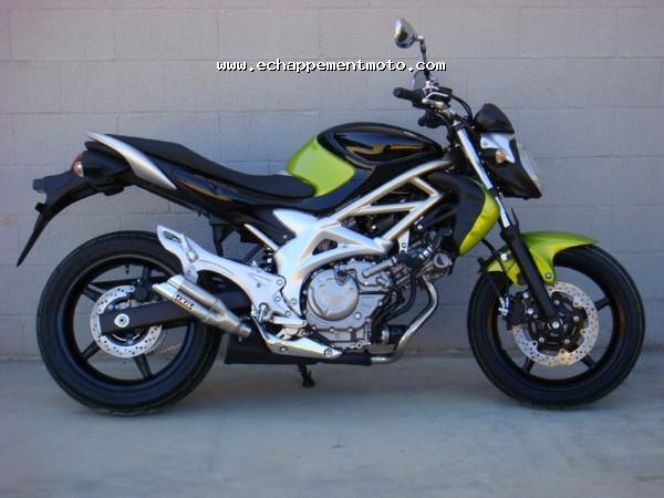 echappement moto SUZUKI Gladius 650 ixil DUAL HYPERLOW